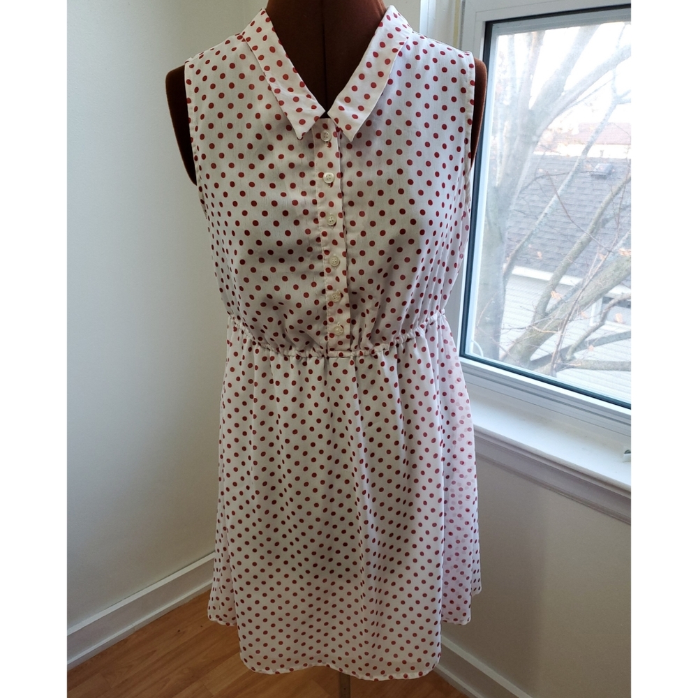 ❤️Urban Outfitters Polka Dot Shirt Dress